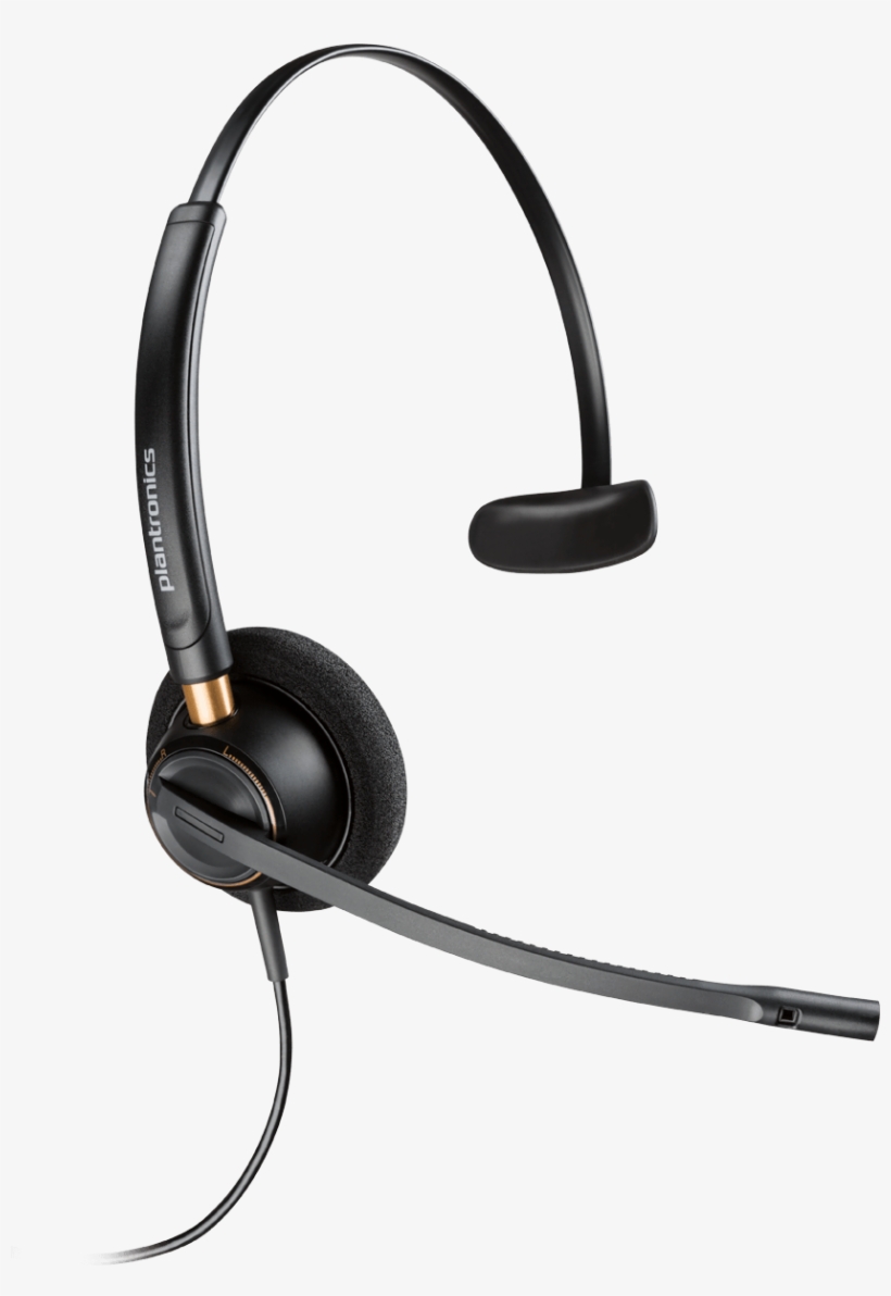 Customer Service Headset - Plantronics Hw510, transparent png download