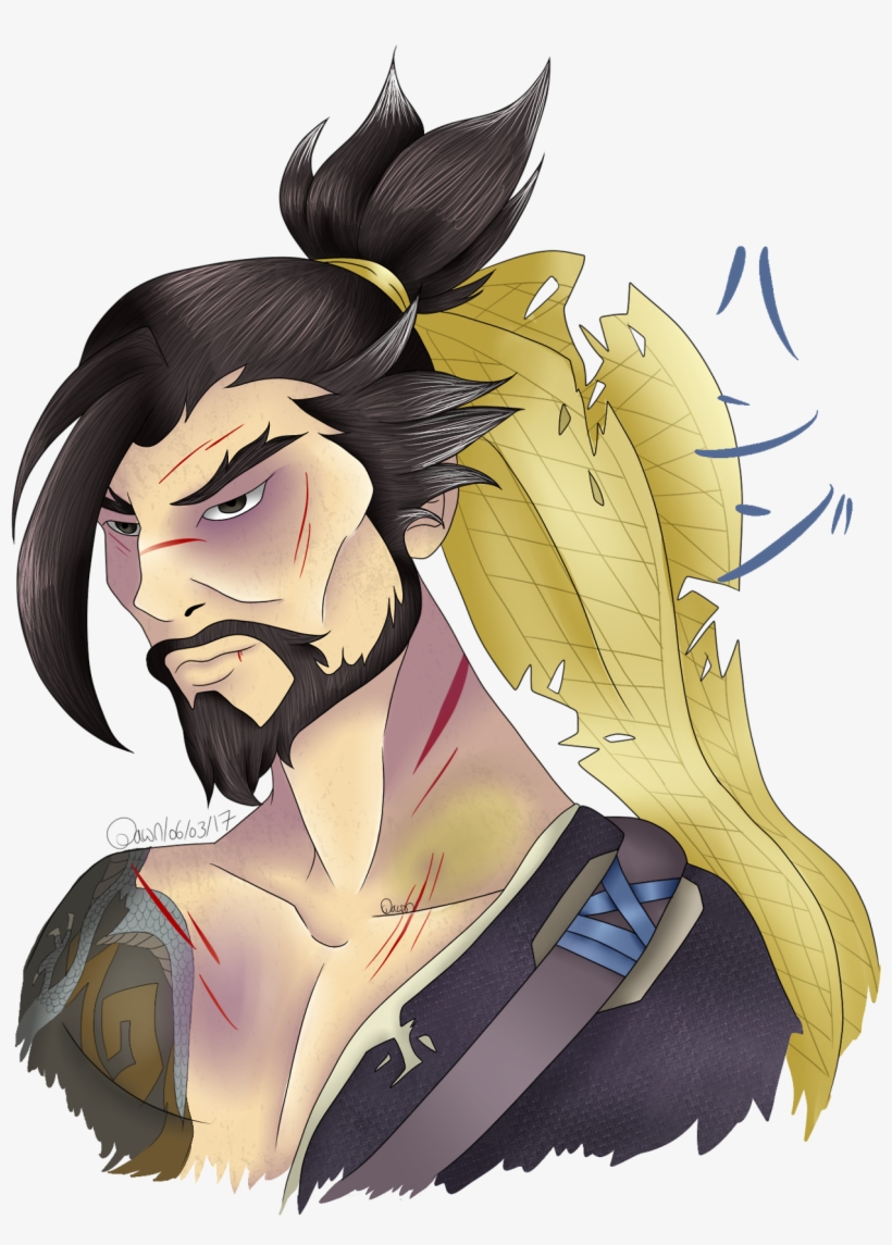 Hanzo Shimada Ow Hanzo Hanzo Overwatch Overwatch Hanzo - Illustration, transparent png download