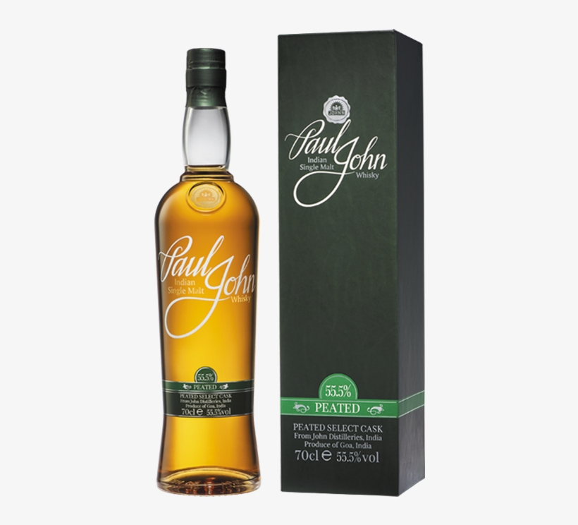 Paul John Single Malt Whisky - Alcohol Bottles In India, transparent png download