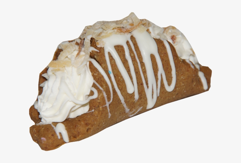 Coconut Cannoli - Pastry, transparent png download