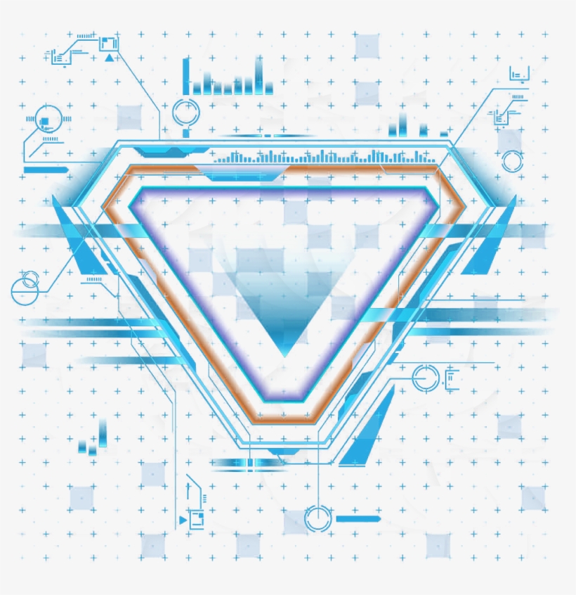 And Science Of Light Shadow Technology Cool Clipart - Triangle, transparent png download