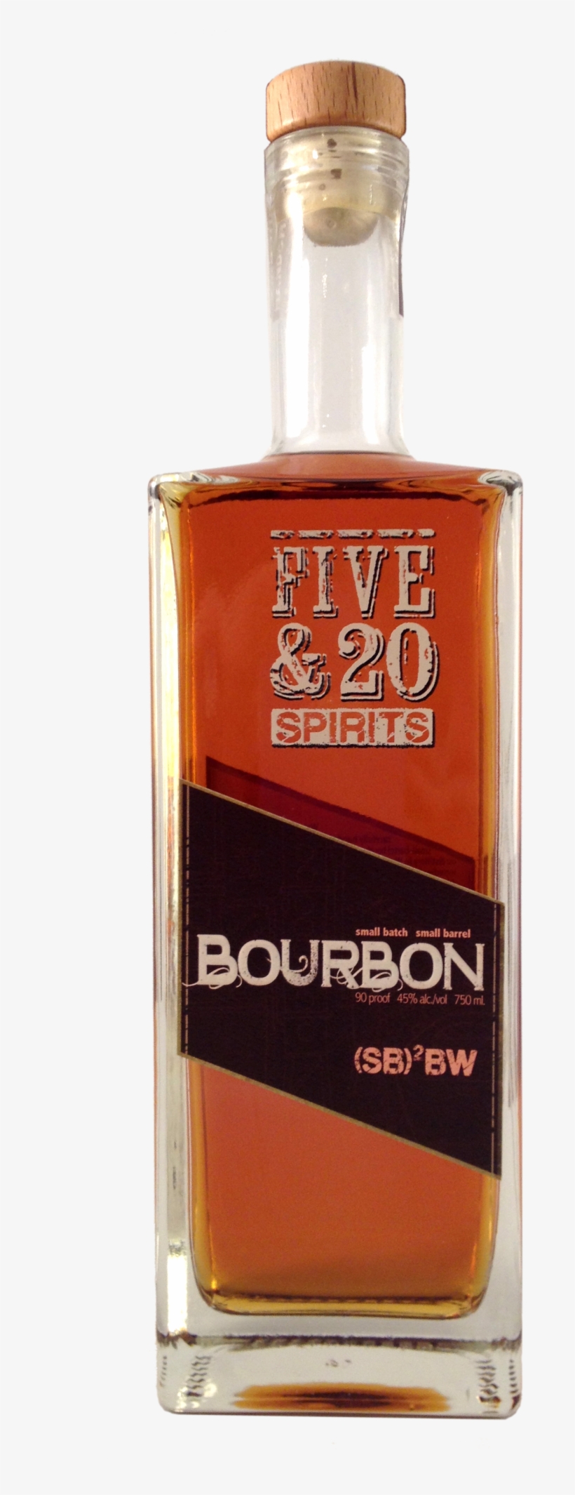 Rye Whiskey 2rw - Five & 20 Rye Whiskey, transparent png download