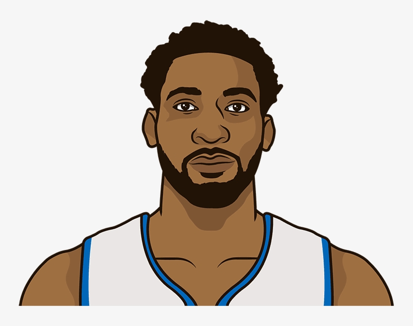 Andre Drummond Has Tied Ben Wallace For The Most 1,000-rebound - Human, transparent png download