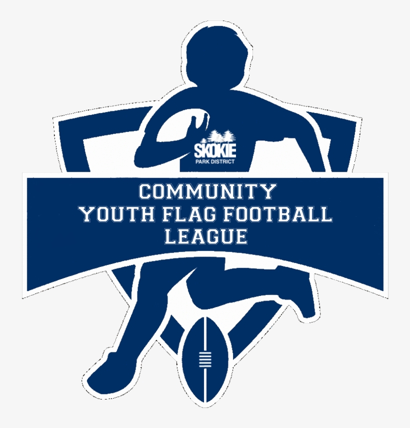 Youth Flag Football - Graphic Design, transparent png download