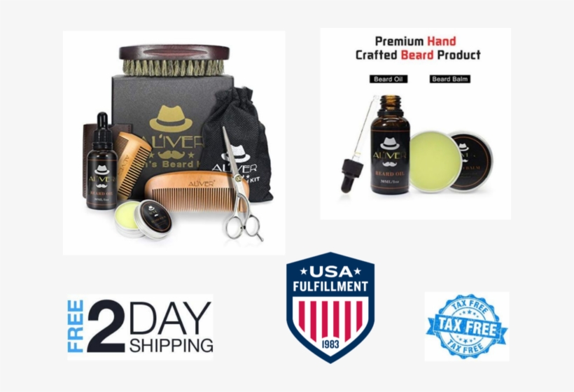 Beard Care Travel Kit Trimming Grooming Barber Oil - Mens Beard Grooming Kit, transparent png download