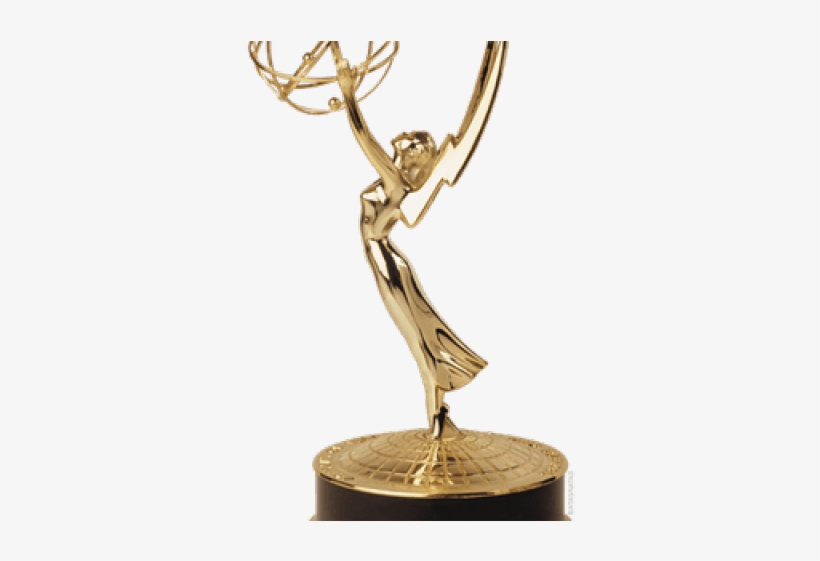 Trophy Clipart Golden Globe - Emmy Award, transparent png download