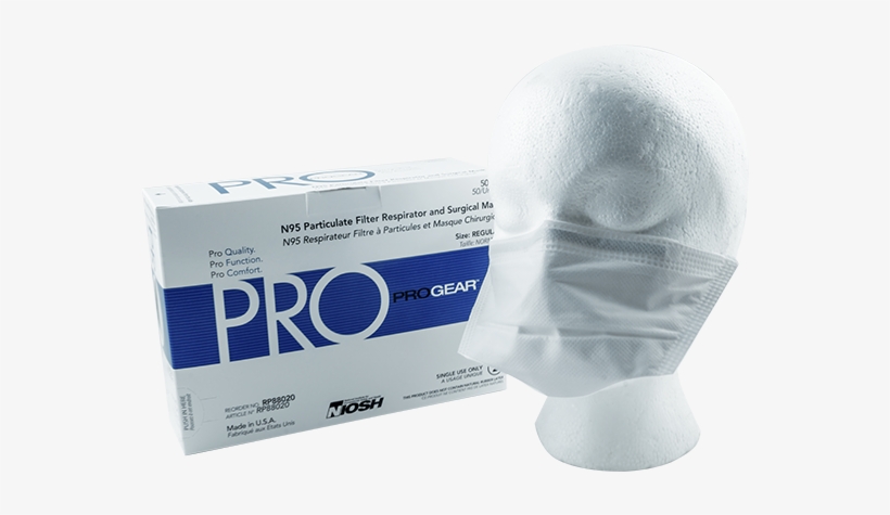 Pro-gear N95 Respirators - Box, transparent png download