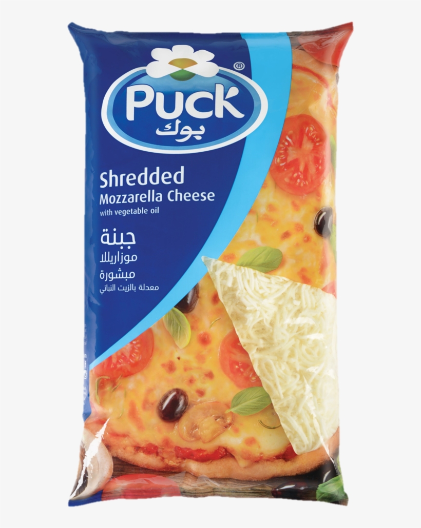 Puck Shredded Mozzarella 2kg, transparent png download
