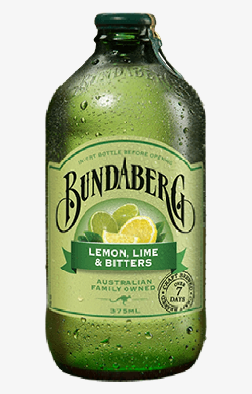 Chf5 - - Bundaberg Lemon Lime & Bitters 375ml, transparent png download