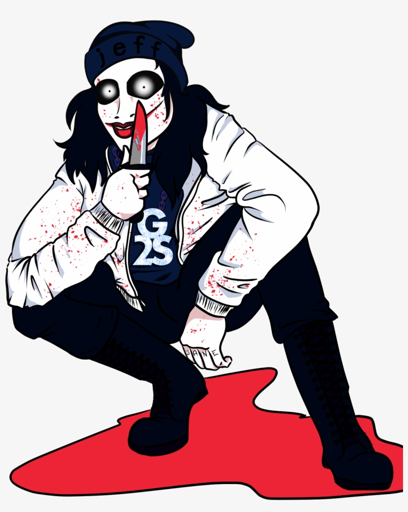 Jeff The Killa' Gangsta - Illustration, transparent png download