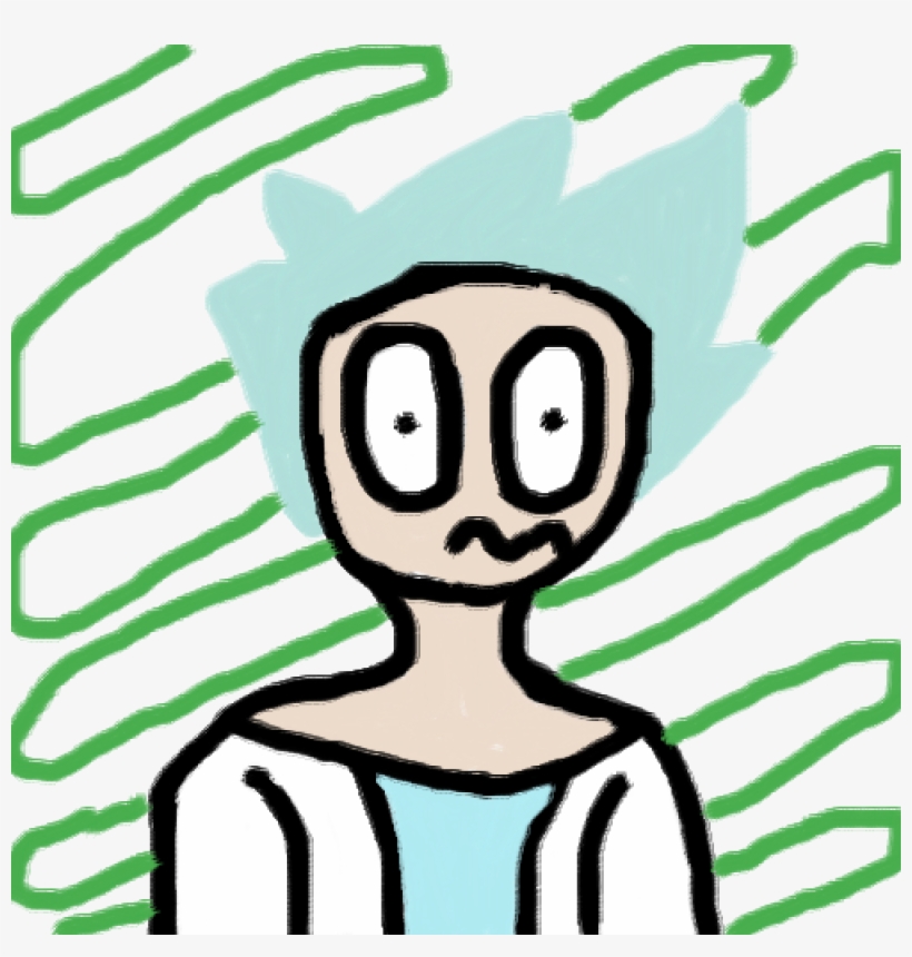 Brush Tool Test Rick As Morty, transparent png download