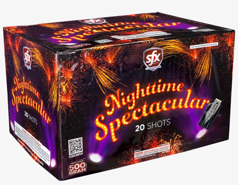 Nighttime Spectacular At A Glance - Fireworks, transparent png download
