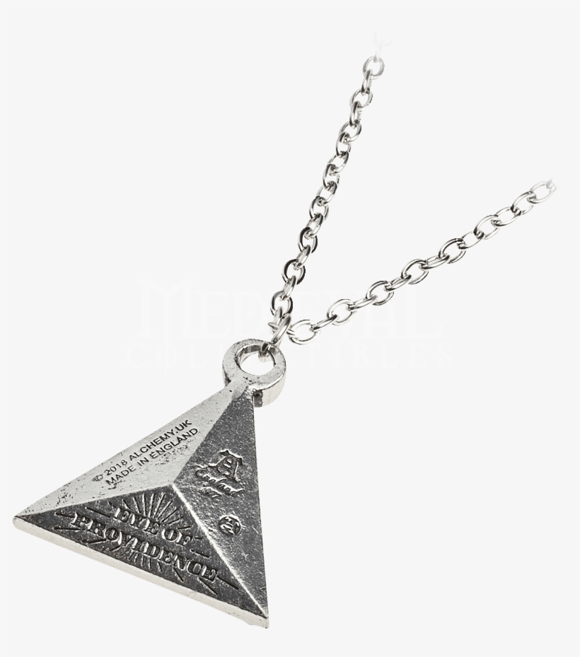 Eye Of Providence Necklace - Locket, transparent png download