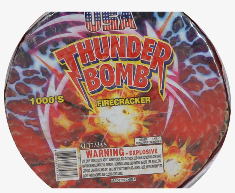 Thunder Bomb 1000 Georgia's Best Fireworks - Pizza, transparent png download