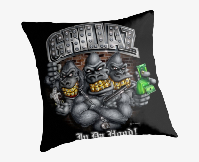 Grillaz Hip Hop Gangsta Gorillas By Linkartworks - Gangsta Gorillas, transparent png download
