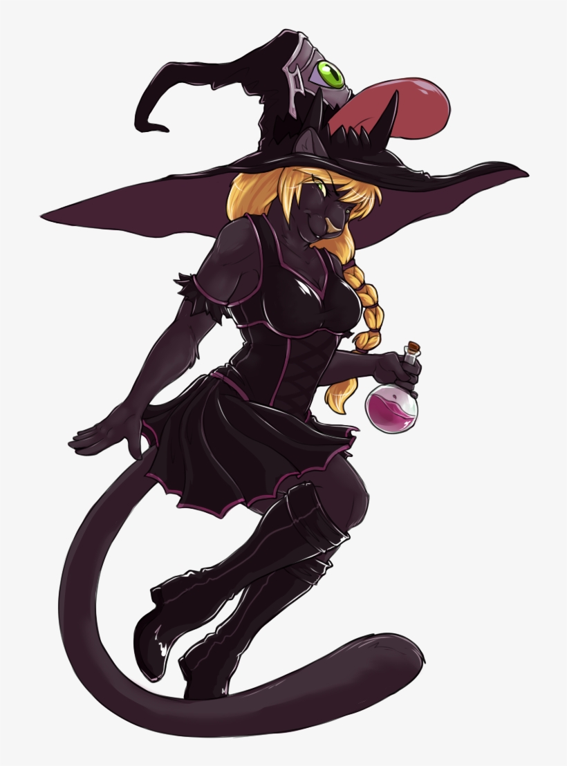 Cherri The Witch - Illustration, transparent png download