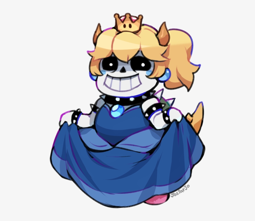 Tag - Undertale - Sans Bowsette, transparent png download