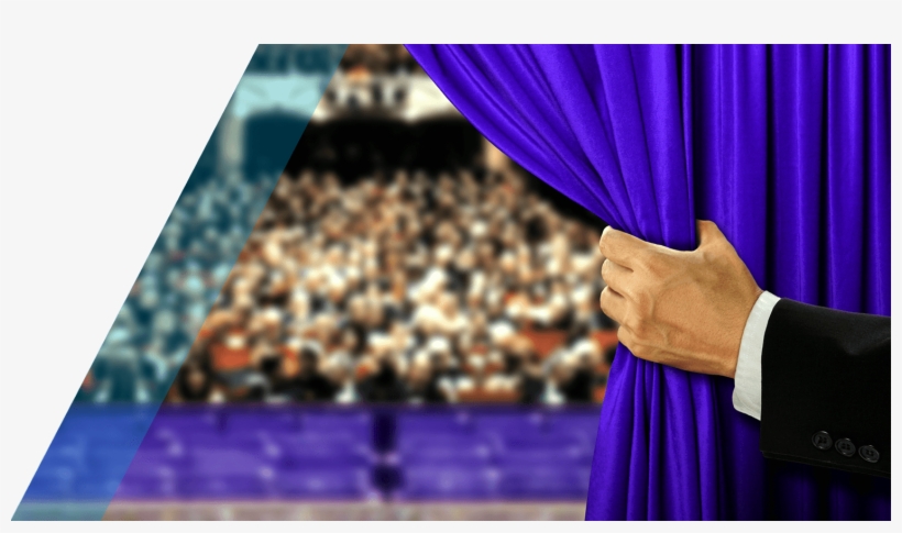 Louisiana It Symposium - Hand Opening Curtain, transparent png download