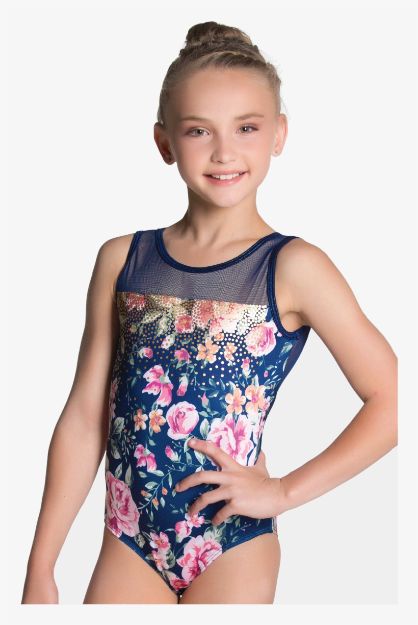 Floral Grove Leotard - Maillot, transparent png download