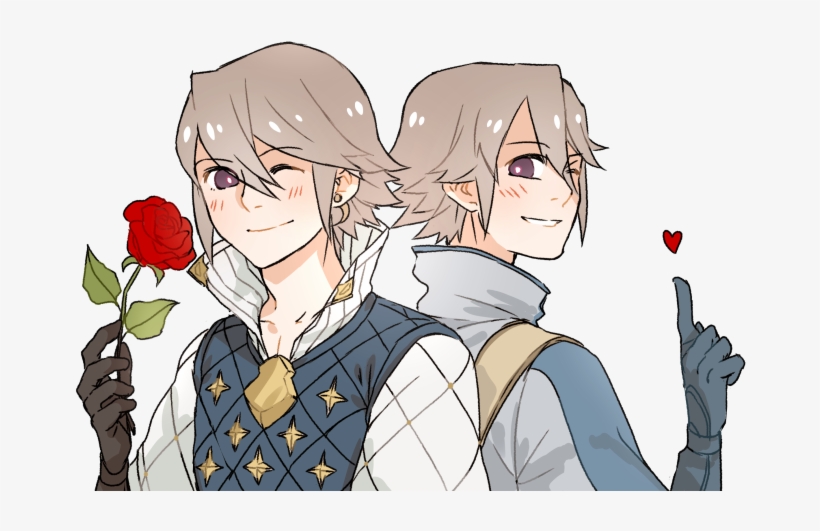 A Man For Flowers On Twitter - Inigo And Laslow, transparent png download