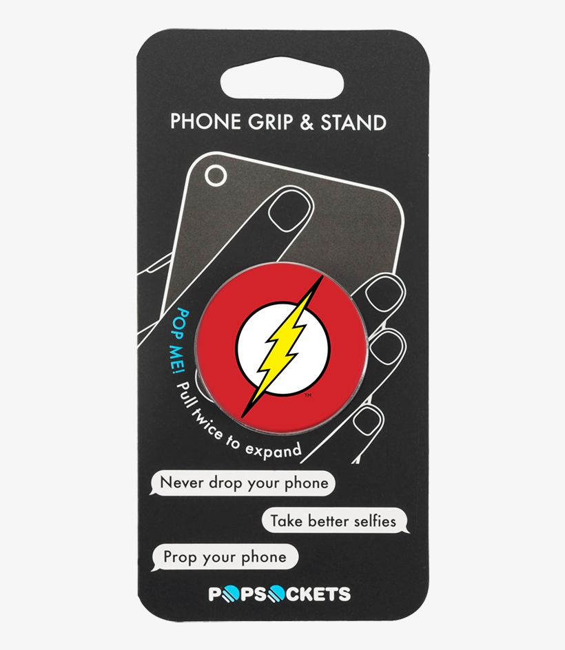 Popsocket The Flash Logo Dccomic Phone Grip And Stand - Ocean From The Air Popsocket, transparent png download