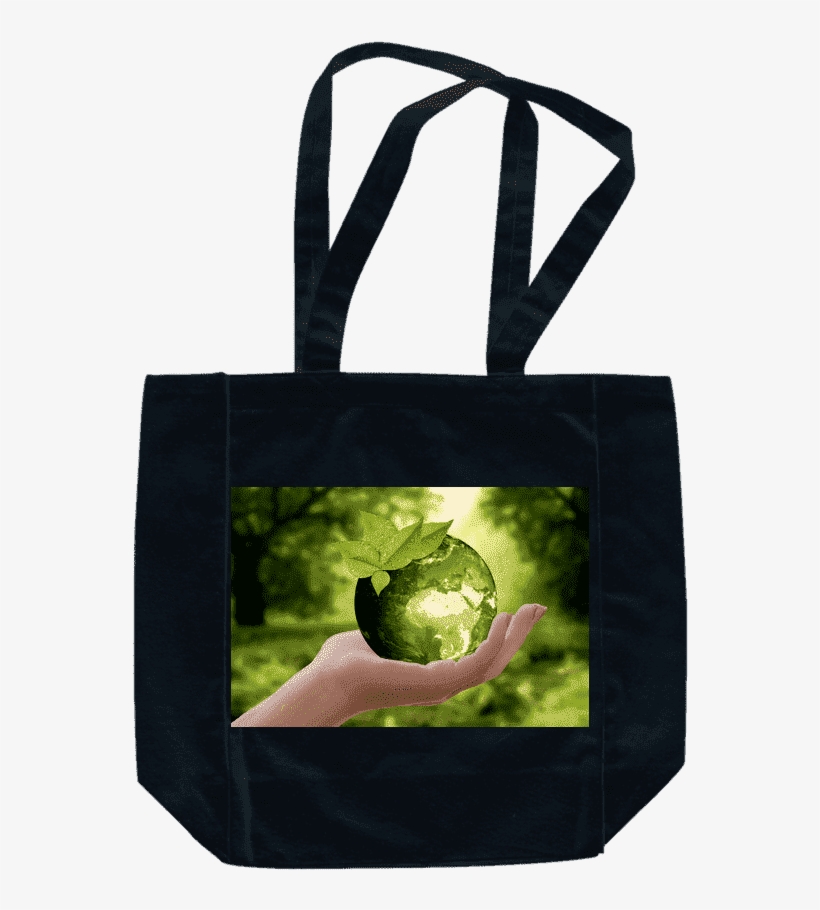 Totebag Green Earth Tote Bag - Tote Bag, transparent png download