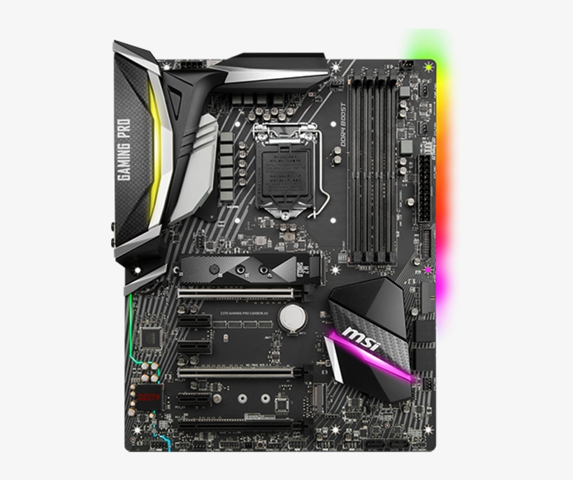 Motherboard - Msi X470 Gaming Pro Carbon Motherboard, transparent png download