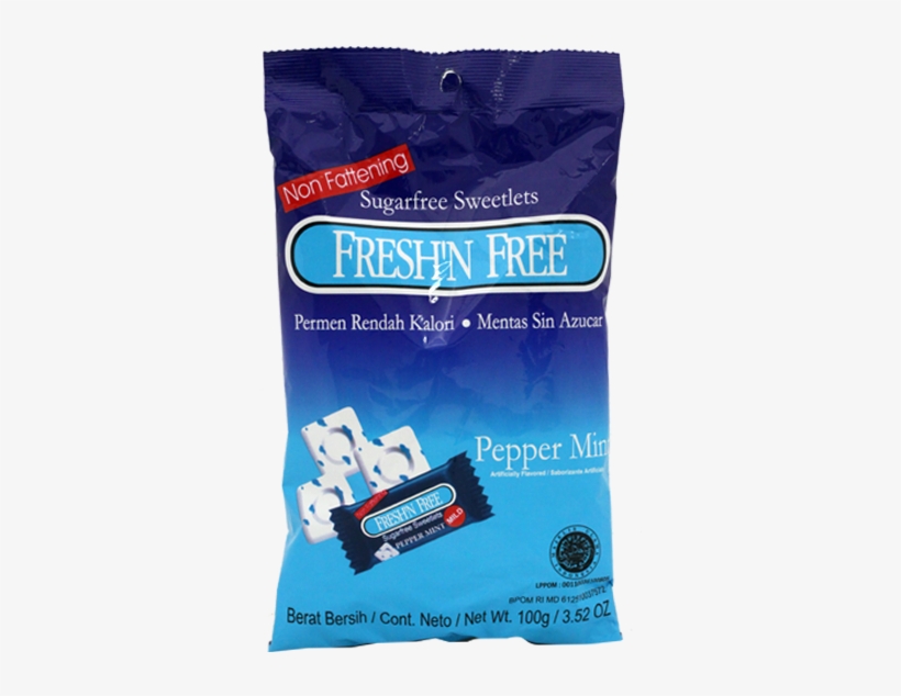 Fresh'n'free Pepper Mint Candy S - Fresh N Free Candy, transparent png download