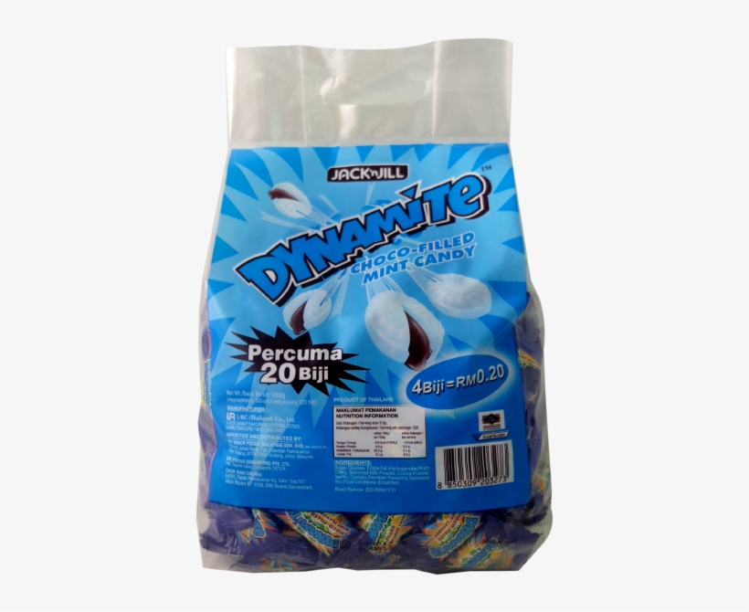 Jack N Jill Dynamite Choco Filled Mint Candy 320 S - Puppy, transparent png download