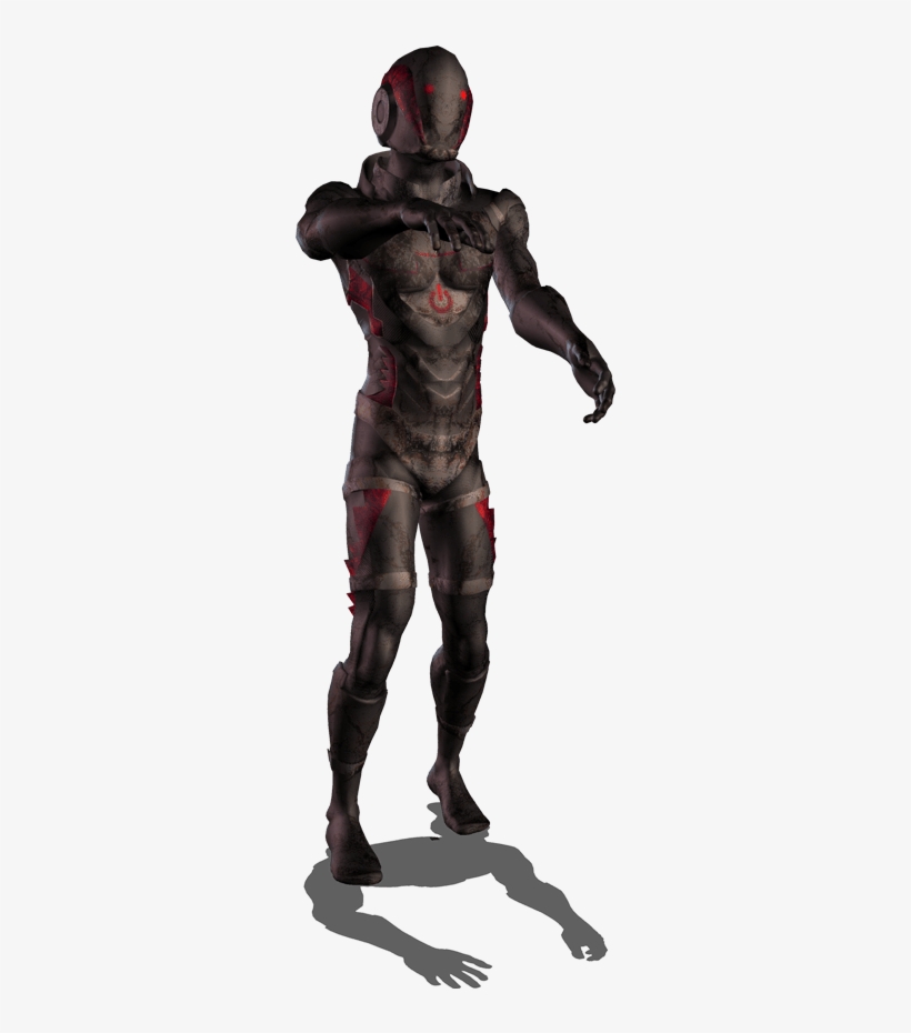 [fbx] Zombie Starter - Iron Man, transparent png download
