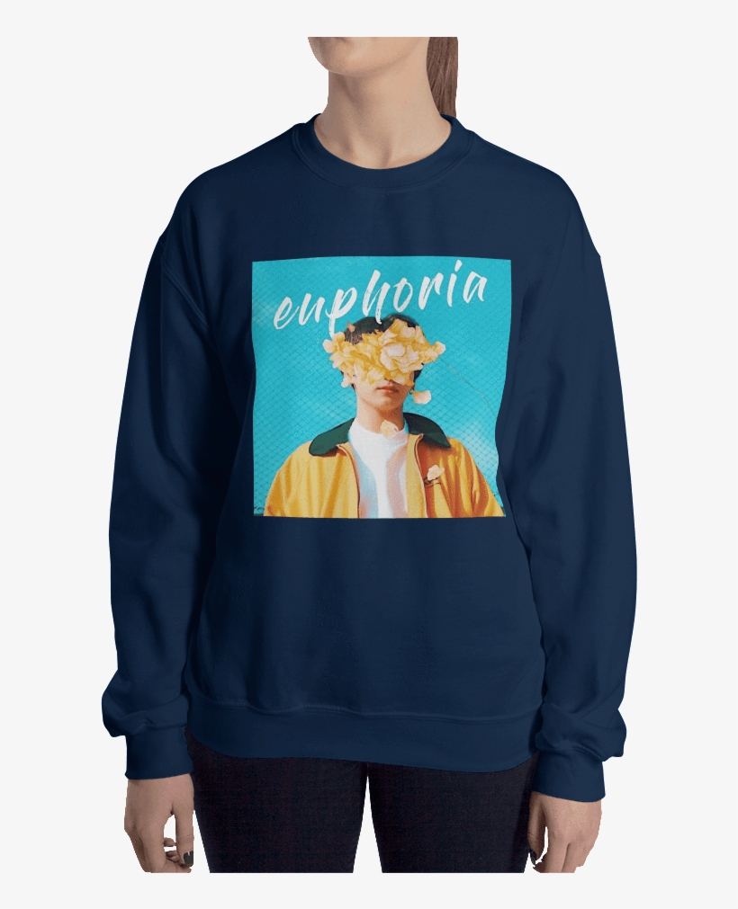 "jungkook Euphoria" Sweaters - T-shirt, transparent png download