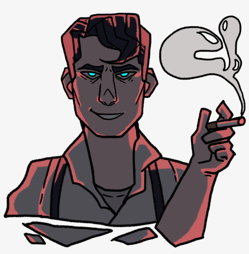 Christmas Present Art For A Bunch Of My Friends These - Cartoon, transparent png download