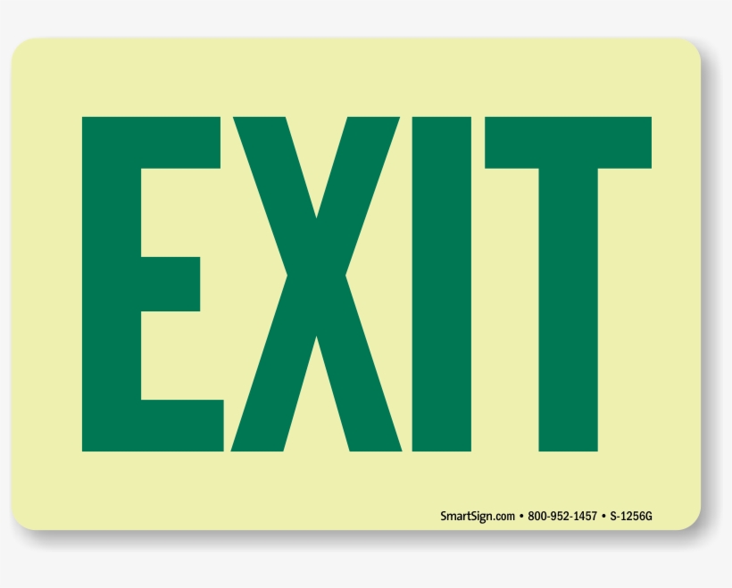 Zoom, Price, Buy - Exit Sign, transparent png download