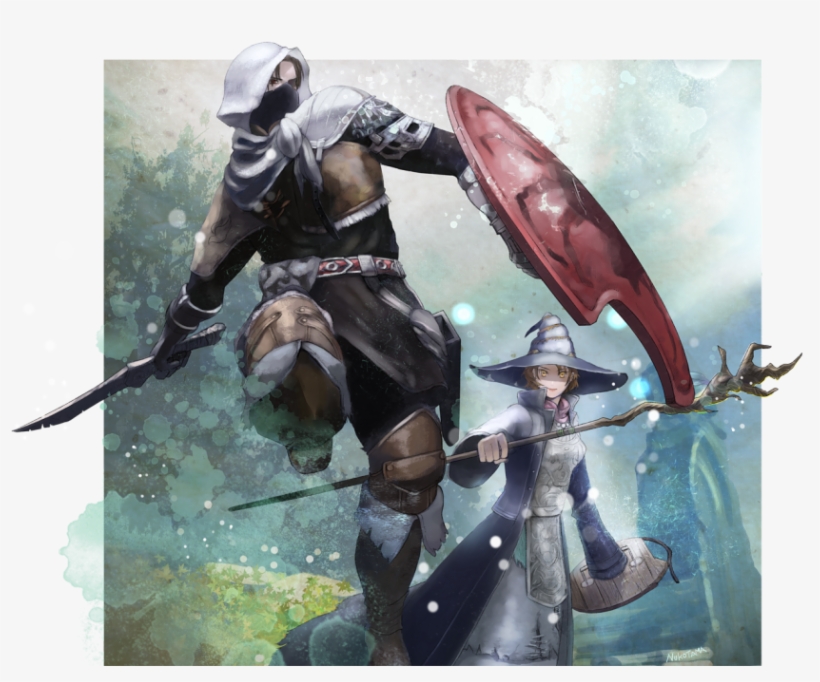 The Chosen Undead And Witch Beatrice - Pc Game, transparent png download