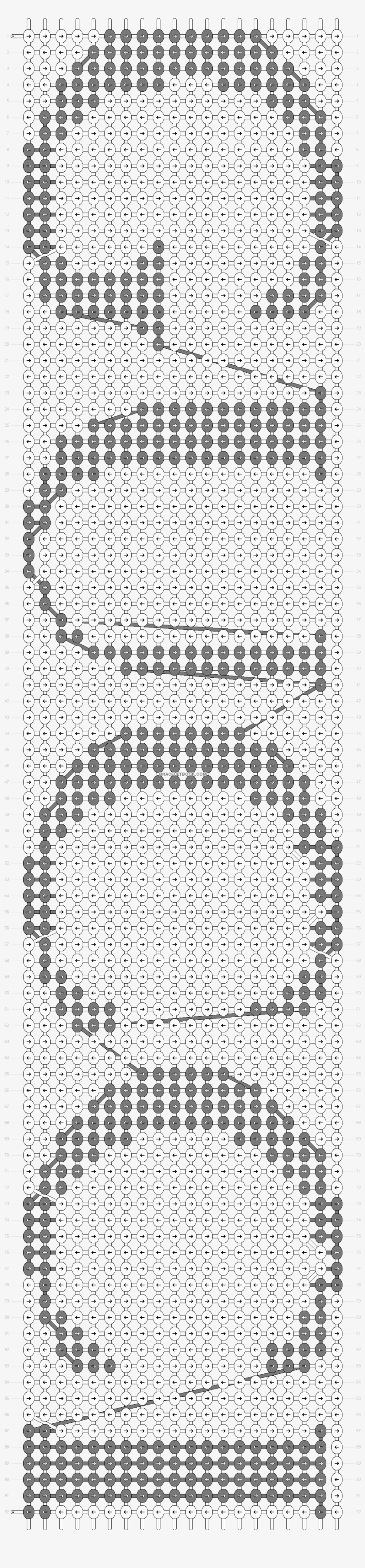 Alpha Pattern - Puntos Alpha Macrame, transparent png download