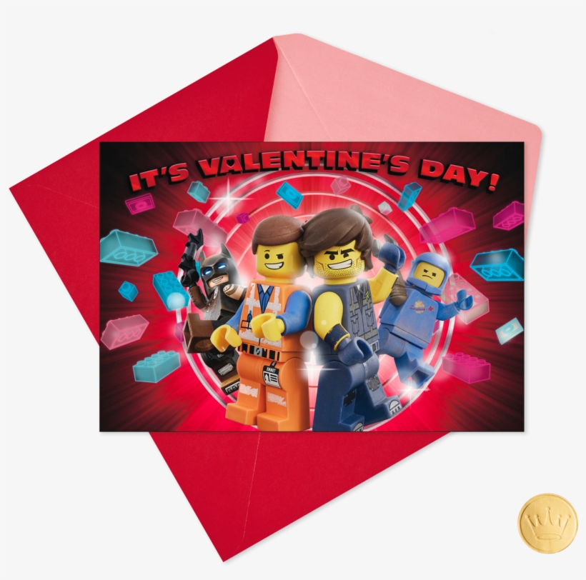The Lego® Movie 2™ Valentine's Day - Cartoon, transparent png download