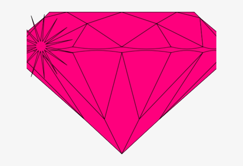 Sparkles Clipart Red - Pink Animated Diamond, transparent png download