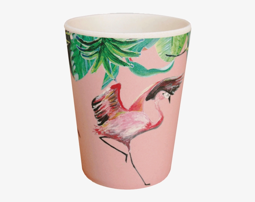 9 Catchii Kids Cup Bamboo - Greater Flamingo, transparent png download