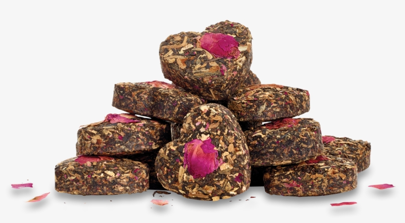 Golden Rose Heart - Chocolate Brownie, transparent png download