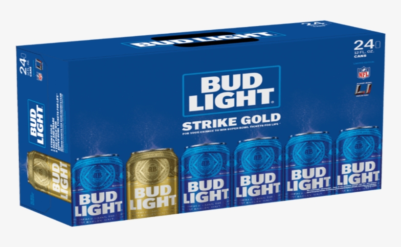 Bud Light Golden Can, transparent png download