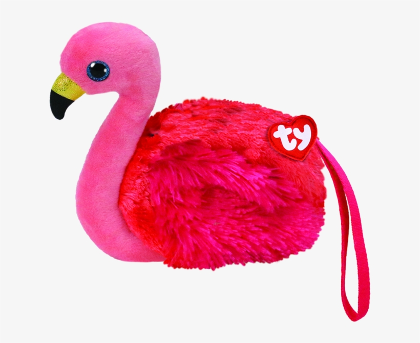 Gilda The Pink Flamingo - Ty Wallet Flamingo, transparent png download