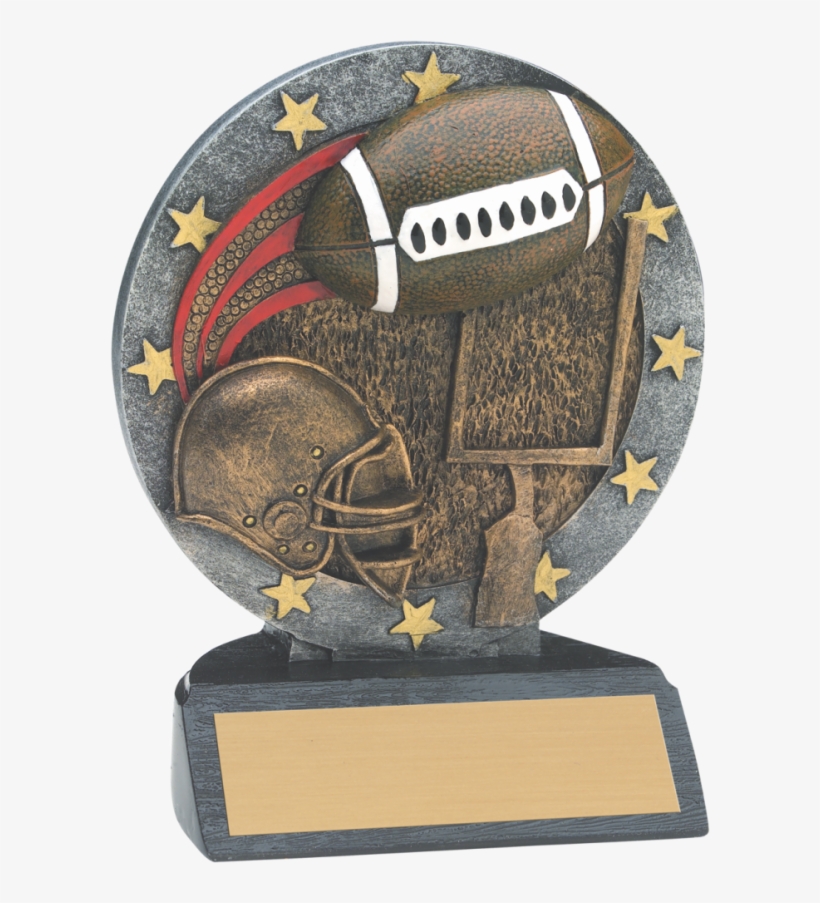 4 1/2″ Football All Star Resin - Resin, transparent png download