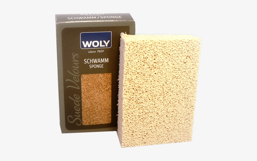 Suede /nubuck Cleaning Sponge - Woly, transparent png download