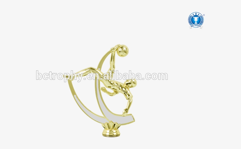 Plastic Football Trophy Parts - Trophy, transparent png download