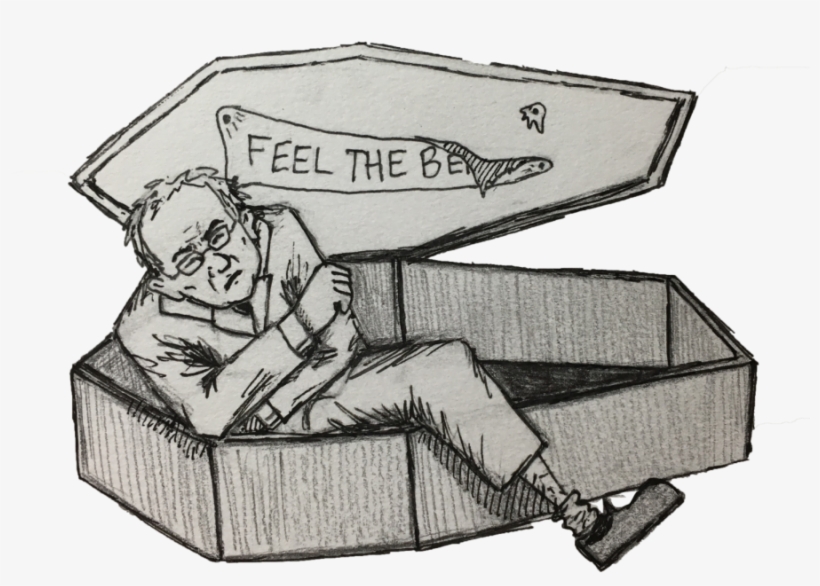 Bernie Sanders Vies For Presidency Again - Sketch, transparent png download