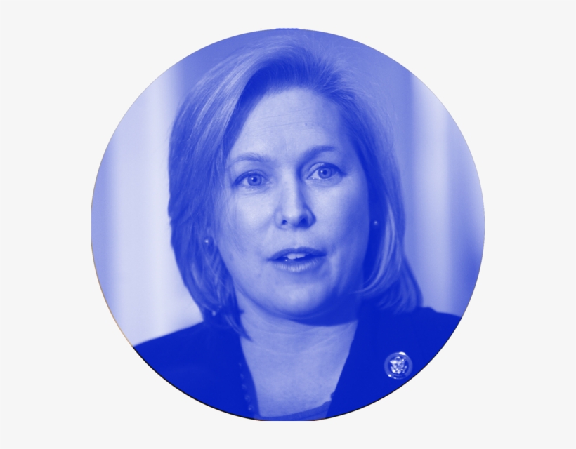 Kirsten Gillibrand And Trump, transparent png download