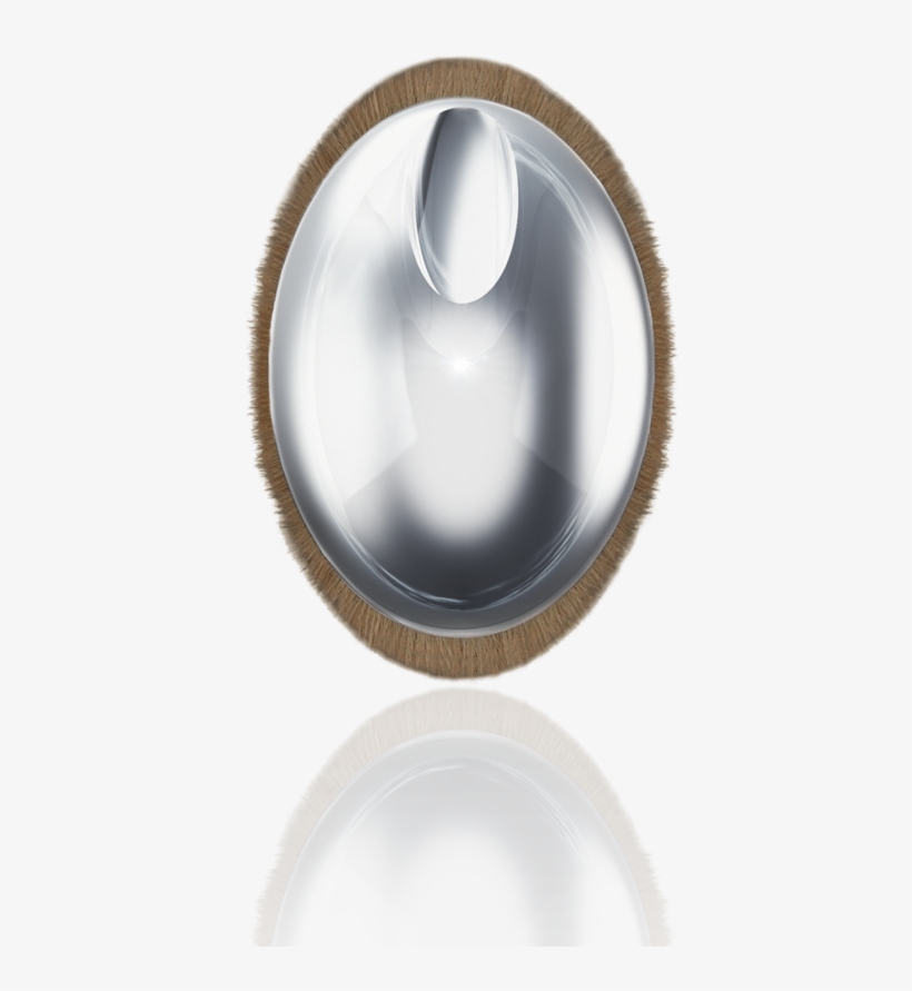 Palm Brush Top View - Circle, transparent png download