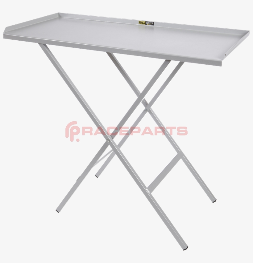 Bg Racing Folding Paddock Table - Press Stand, transparent png download