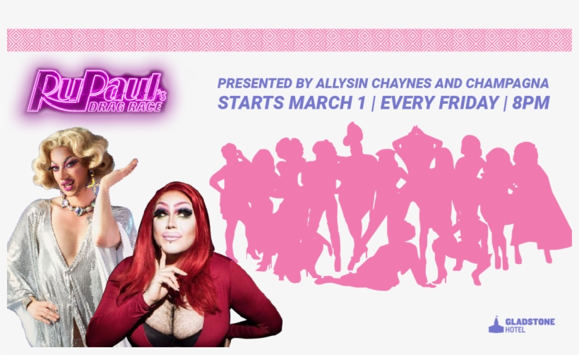 Come Be A Drag With Us Every Friday In The Gladstone - Courts, transparent png download