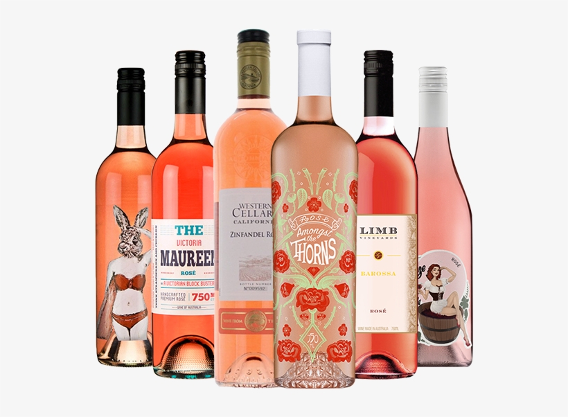$120 Rose Mixed Dozen - Glass Bottle, transparent png download